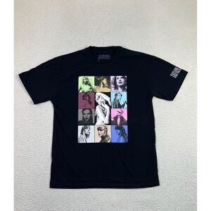 Taylor Swift Shirt Mens Medium Black The Eras Tour 2023 2024 Concert Tee